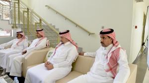 زيارة سموالامير نايف بن ثنيان ال سعود لصحيفة آفاق
