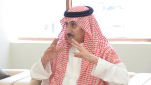 زيارة سموالامير نايف بن ثنيان ال سعود لصحيفة آفاق