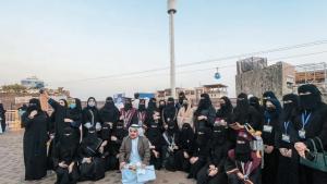 حملات طلاب وطالبات قسم الإعلام والإتصال بجامعة الملك خالد
