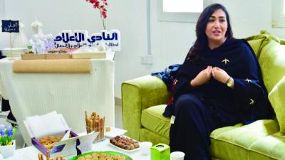 الإعلامية أحلام اليعقوب تلهم طالبات الإعلام