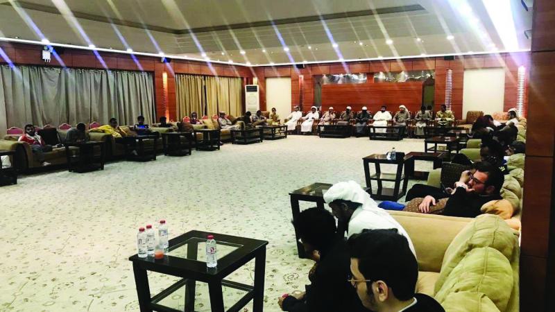 نادي الأسكان يقيم لقاءه الأول بالمجمع الأكاديمي بلعصان